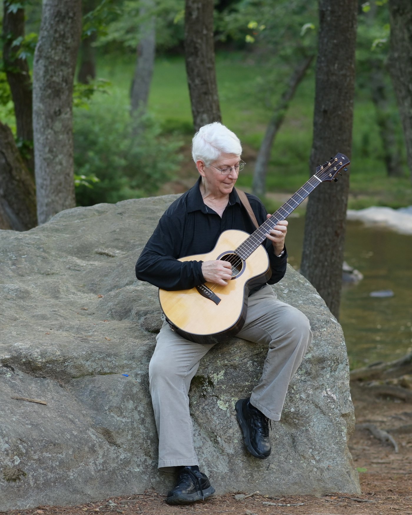 Fred McKinney's home guitar teaching studio in Hickory, NC